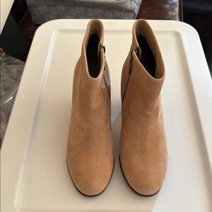 Tan Leather Ankle Boots